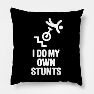 Trial unicycle trials extreme unicycling stunts Pillow