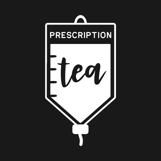 Tea Prescription Bag Funny Tea Lovers by karolynmarie