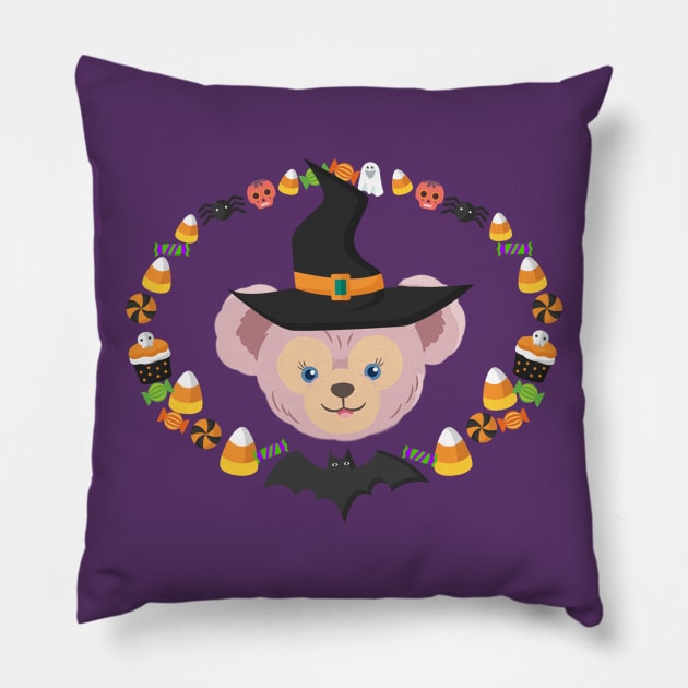 Shellie May Halloween Witch Pillow by Casey Entertainment Cheese