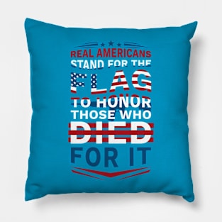 Veteran American Flag Pillow