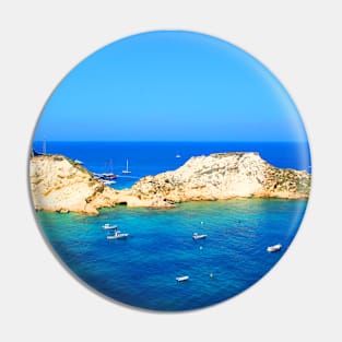 Scenery from Tremiti Islands with Adriatic Sea, island, rocky spurs Pin