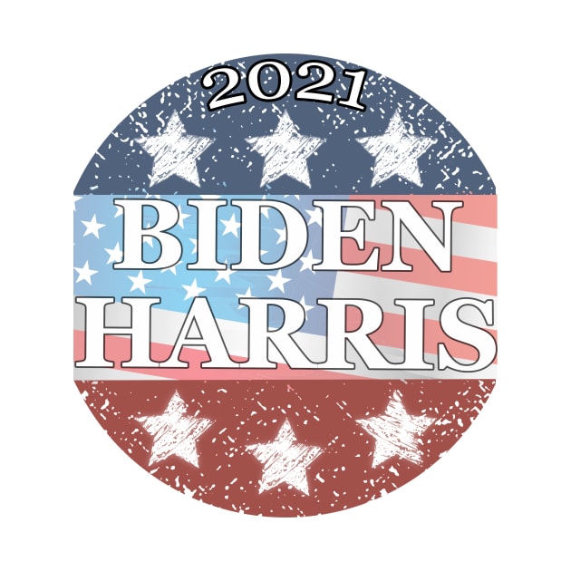 Biden Harris 2020 - 2021 Vintage Distressed - New Year by Bazzar Designs