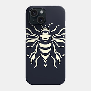 Bee black by #Bizzartino Phone Case