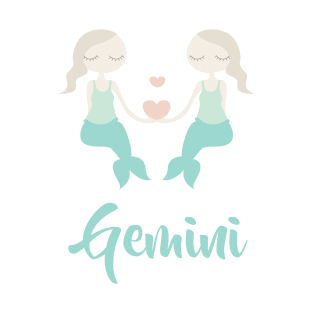 Gemini May 21 - June 20 - Air sign - Zodiac symbols T-Shirt