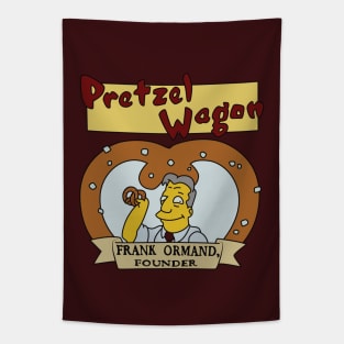 Pretzel Wagon Tapestry