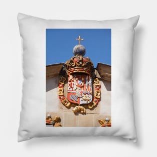 Luxembourgish; Coat of arms; Luxembourg City; Luxembourg; Europe Pillow