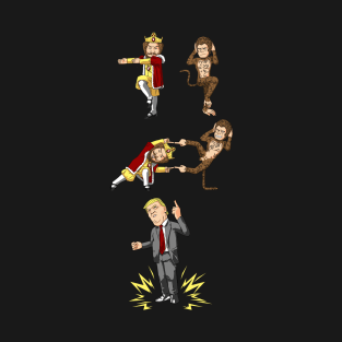 Donald Trump, King, Monkey, funny, Fusion T-Shirt