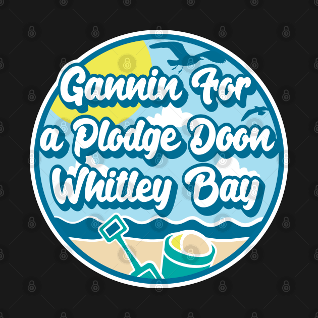 Gannin for a plodge doon Whitley Bay - Going for a paddle in the sea at Whitley Bay by RobiMerch