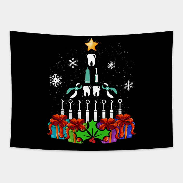 Funny Dentist Christmas Tree Decor Gift Xmas Stockings Dentist