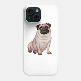 A Fawn Pug - Just the Dog Phone Case