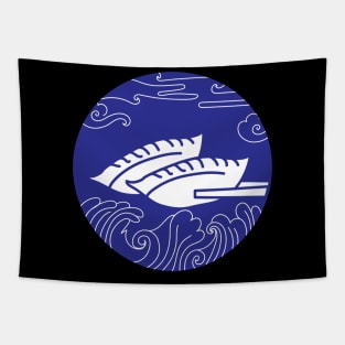 Artistic Japanese Dumpling Tapestry