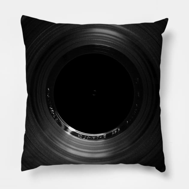 vinyl lp Pillow by RaffaShirts