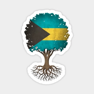 Tree of Life with Bahamas Flag Magnet