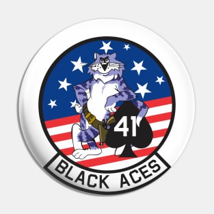 Grumman F-14 Tomcat - Black Aces Pin