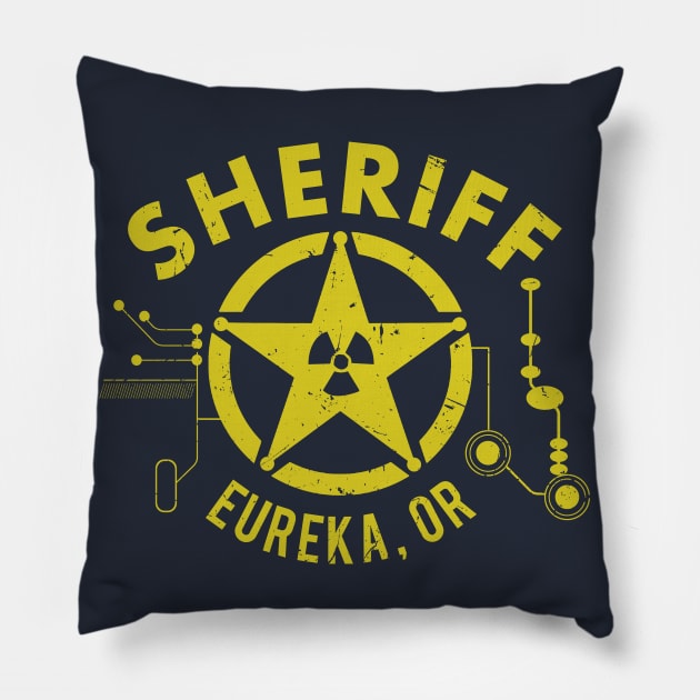 Eureka Sheriff Pillow by PopCultureShirts