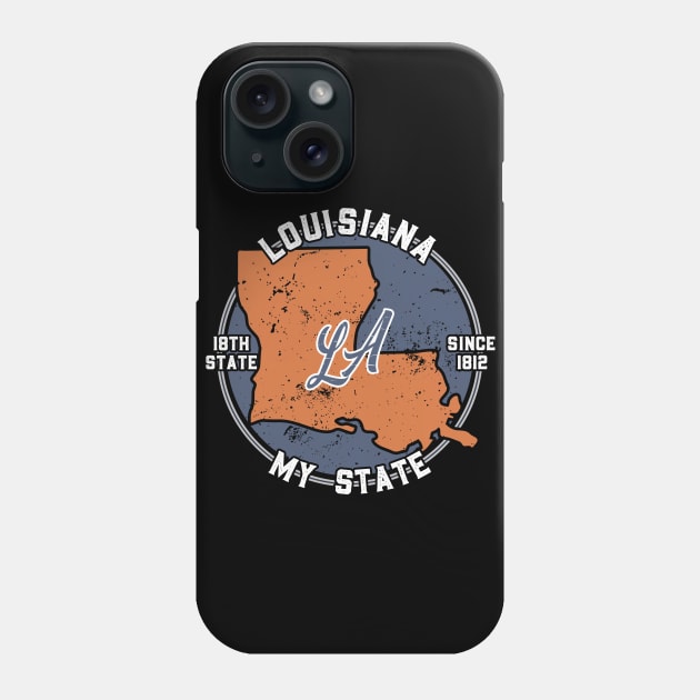 Louisiana My State Patriot State Tourist Gift Phone Case by atomguy