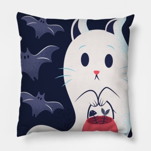 Ghosts Cat Pillow