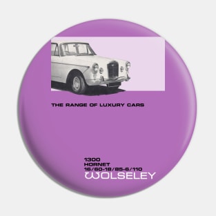 WOLSELEY RANGE OF CARS - brochure Pin