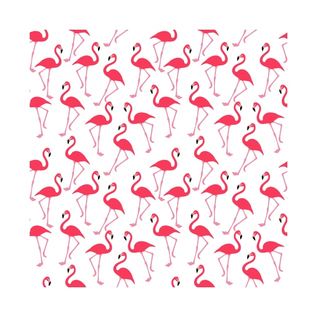 Flamingo Pattern by AnimalPatterns