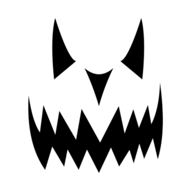 Evil Jack-O-Lantern Silhouette. - Evil Jack O Lantern Silhouette - T ...