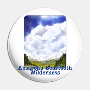 Absaroka-Beartooth Wilderness, Montana/Wyoming Pin