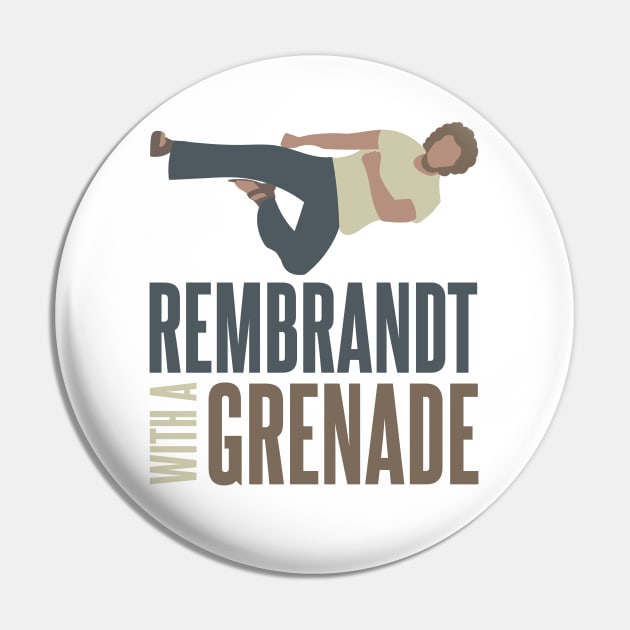 Rembrandt With a Grenade Pin by Meta Cortex