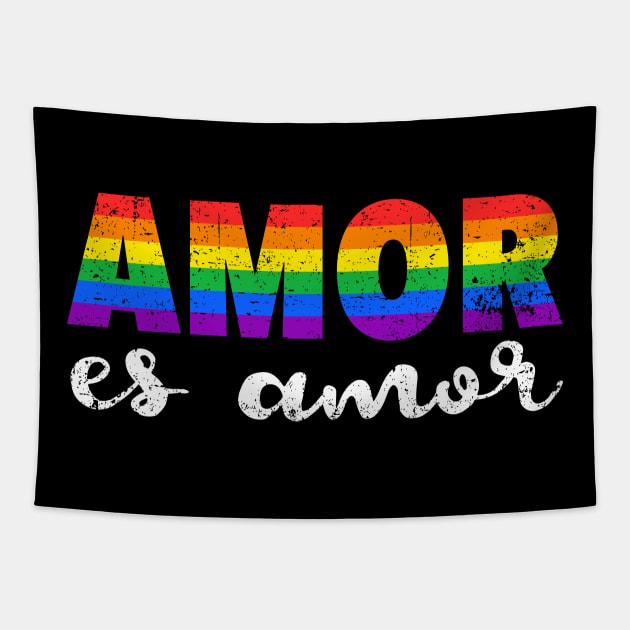 Amor es amor - Love is love Tapestry by verde