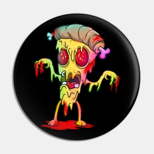 Cute Zombie Pizza Pin