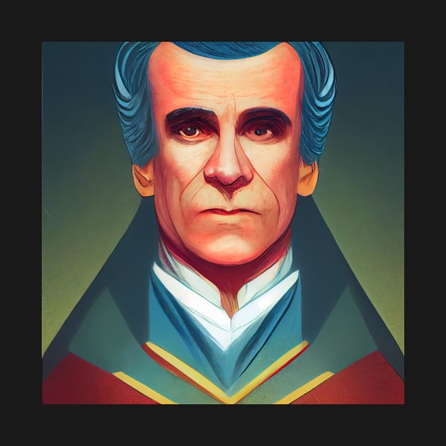 James K. Polk | Comics style by ComicsFactory