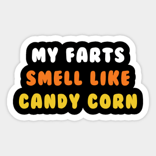 The Candy Corn Sticker