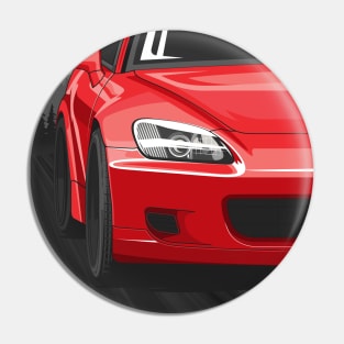 Honda S2000 AP1 Rolling - New Formula Red Pin