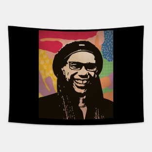 Vintage Poster - Nile Rodgers Chic Style Tapestry