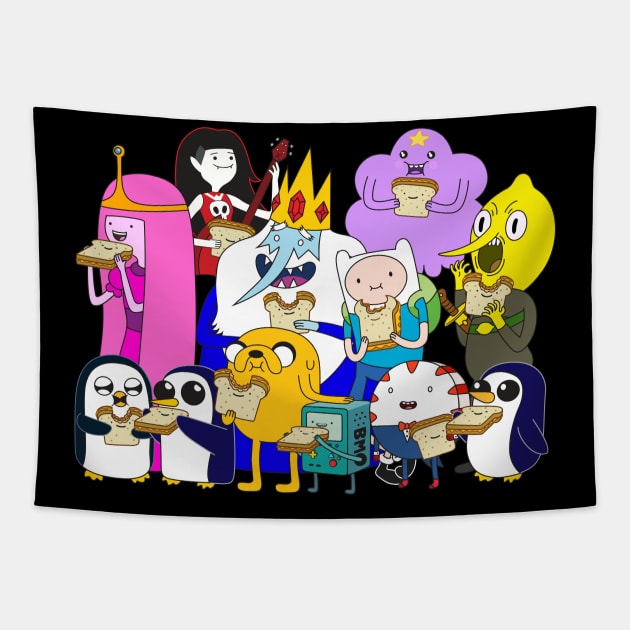 Adventure Time Tapestry by Plushism