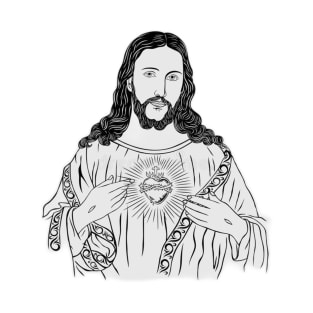 Lord Jesus Christ Sacred Heart T-Shirt