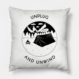 Unplug and Unwind Camping Pillow