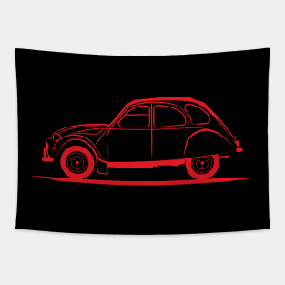 Citroen 2CV Deux Chevaux Tapestry