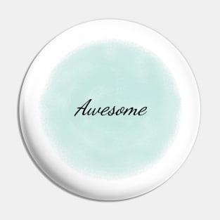 Awesome Typography Art Minimal Design Pin