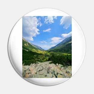 Stunning mountain view, sky and ground all in one Pin