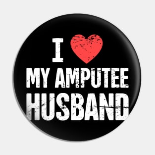 Funny Amputated Missing Arm Amputee Gift Pin