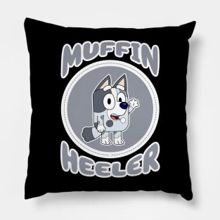 Muffin Heeler Pillow