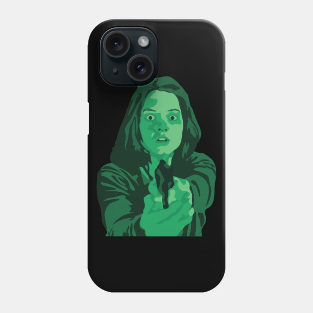 Night vision Clarice Phone Case by FutureSpaceDesigns