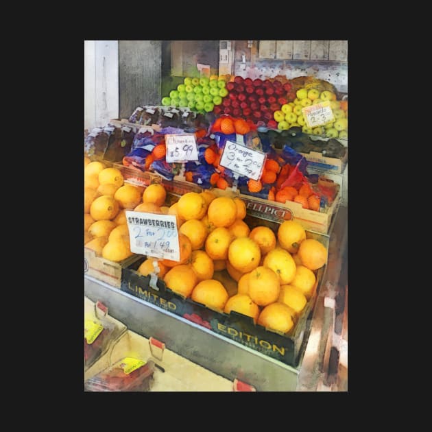 Food - Fruit Stand Hoboken NJ by SusanSavad