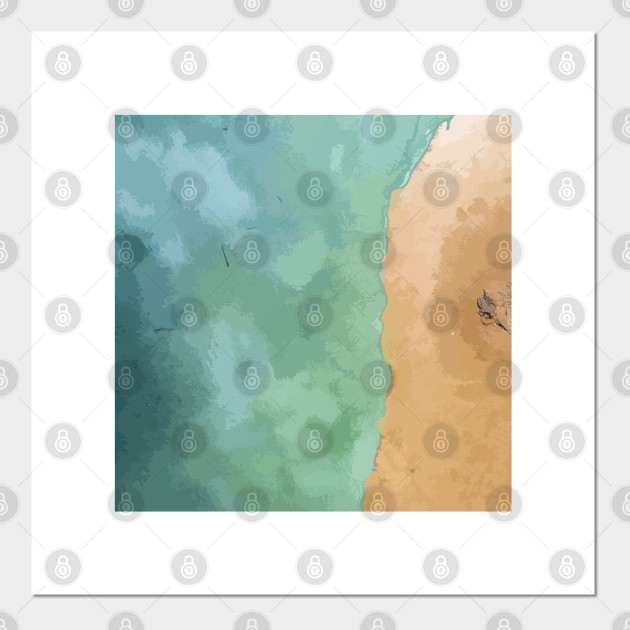 Beach Art Beaches Posters And Art Prints Teepublic Au