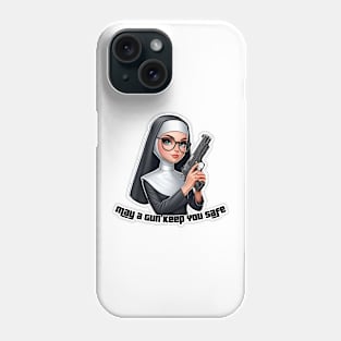 Gun Bless You Phone Case