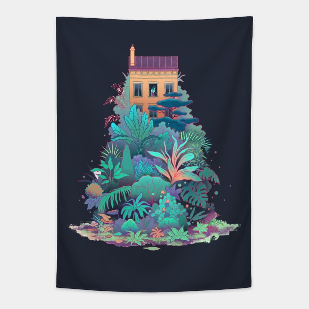 Gardening Tapestry by Antoine Doré