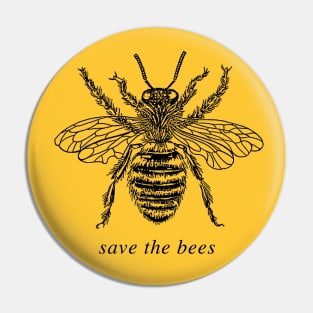 Save the bees Pin