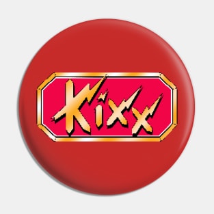 Retro Computer Games Kixx Software Pixellated Pin