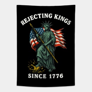 Rejecting-Kings-Since-1776 Tapestry