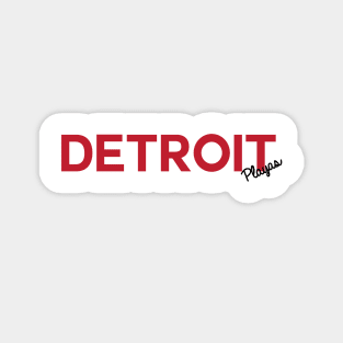 Detroit Playas Magnet