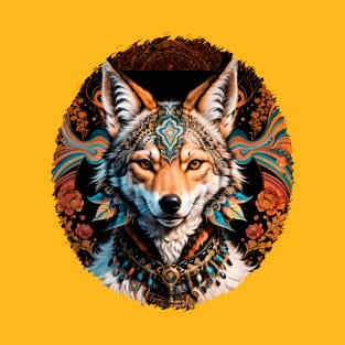 Coyote The Trickster (2.1) - Trippy Psychedelic Canis T-Shirt